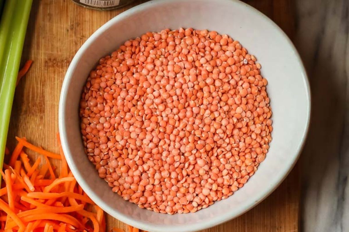 Red lentils